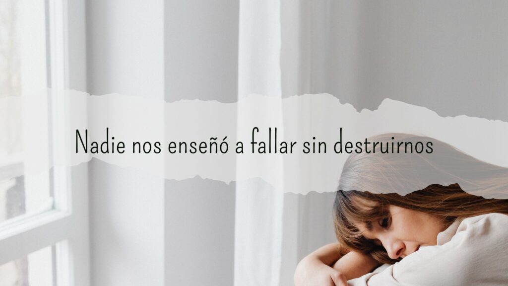 WEBINAR SEMANAL - “Aprender a fallar también es sanar” - MEMBRESIA VOLVER A VOS - mi camino hacia el bienestar - recursos terapeuticos